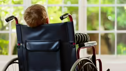 Boy wheelchair 